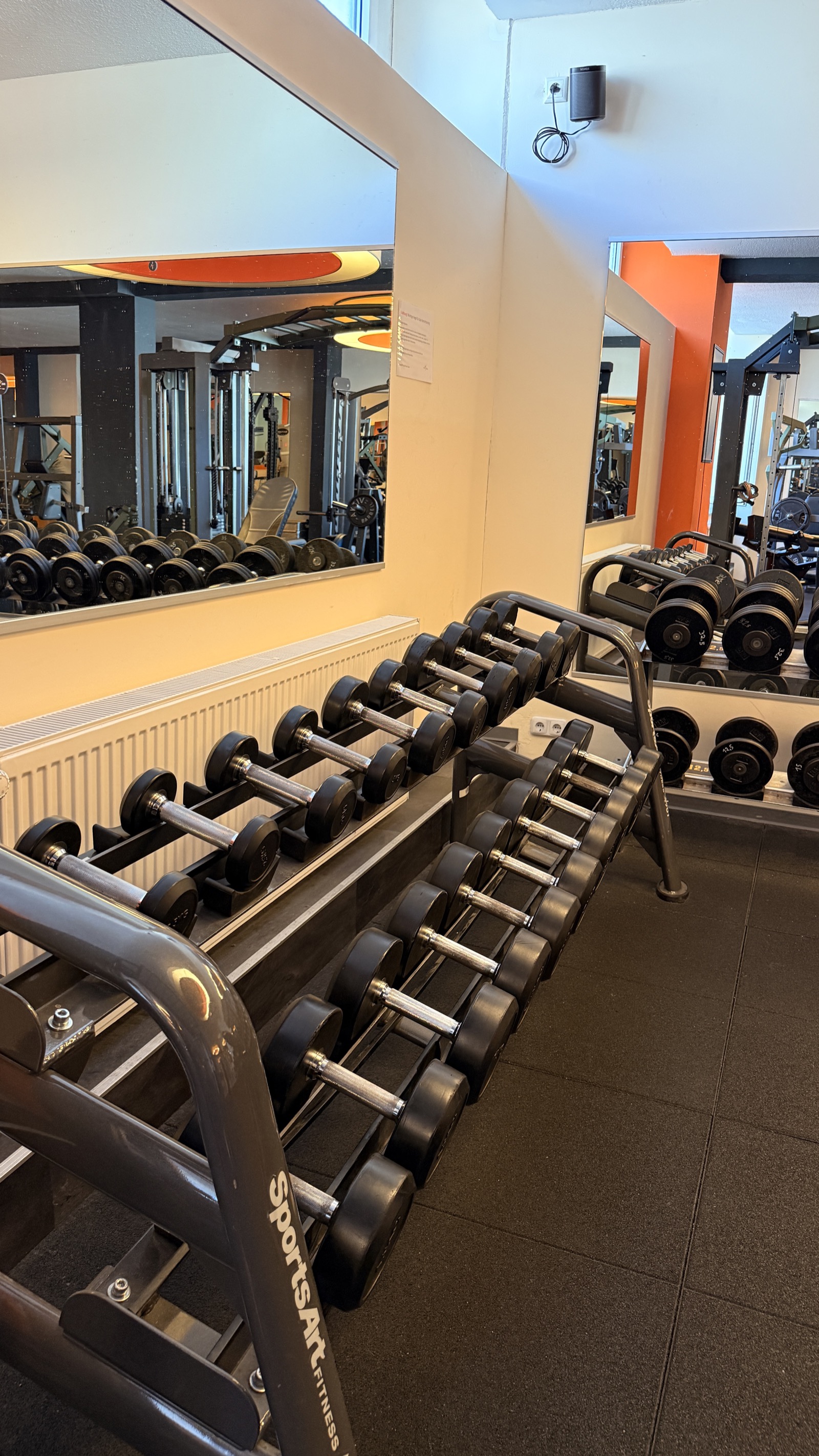 SportsArt-Kurzhantel-Racks